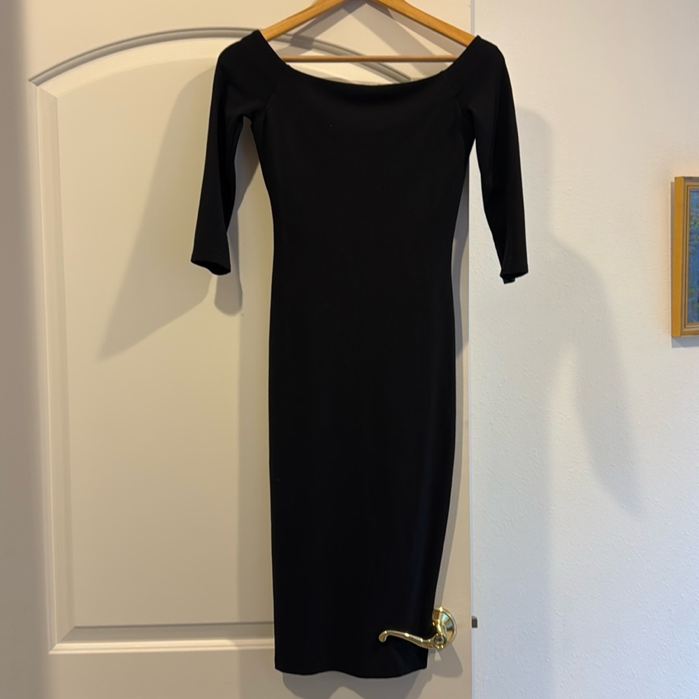 Off shoulder elegant dress